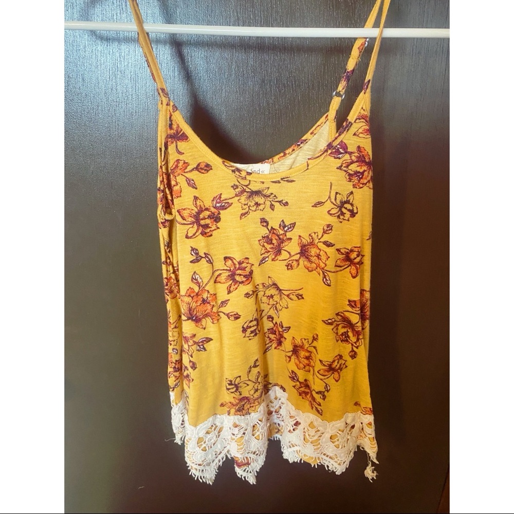 Juniors x-small rewind tank top